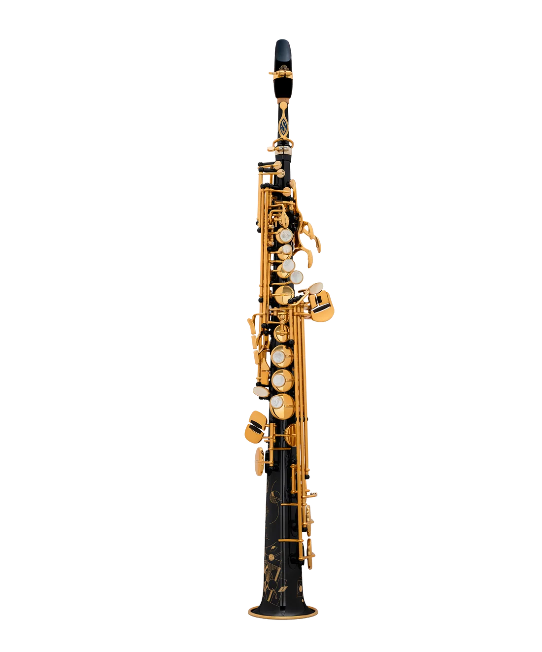 Sopran-Saxophon in Bb, SELMER, Signature  87SIG-NG, schwarz-lackiert.png