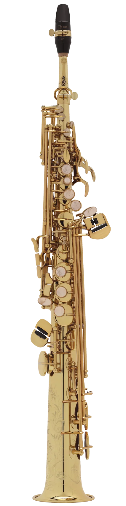 Sopran-Saxophon in Bb, SELMER, SERIE III, lackiert.png