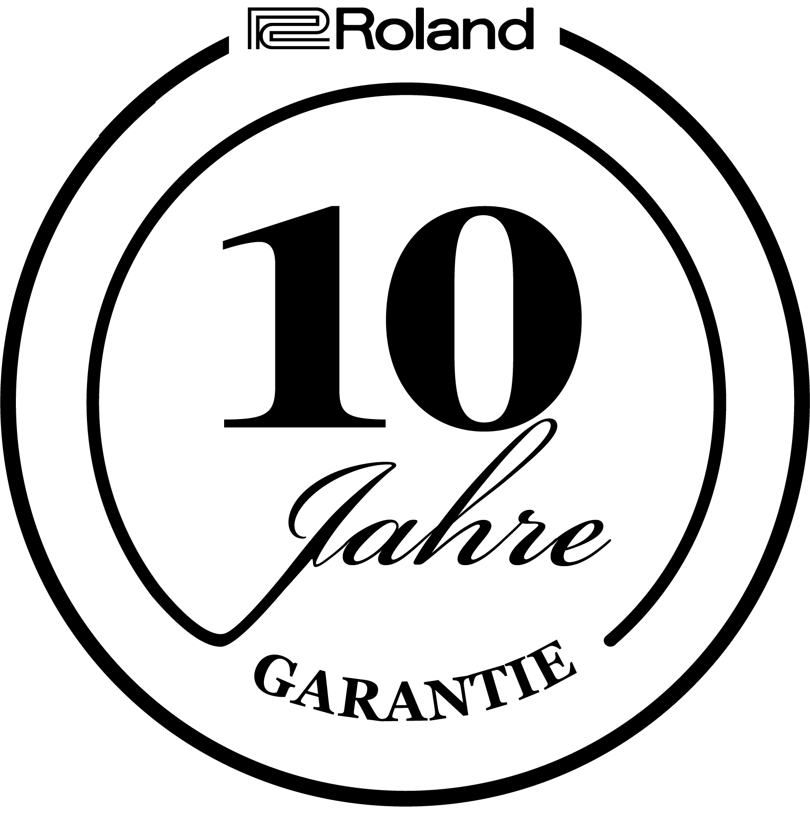 1-Roland 10 Year Warranty Logo German.png