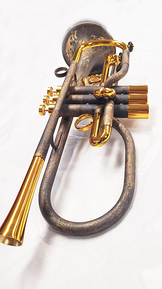 Trompete in Bb, LÜTTKE, Mod. ELEPHANT, Messing, Antik Lack-3A.jpg