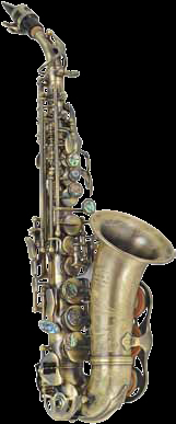 Sopran-Saxophon in Bb, gebogen
