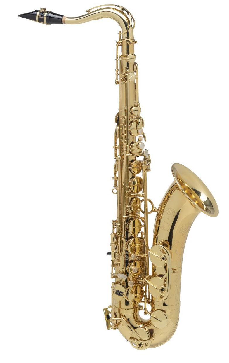 Tenor-Saxophon in Eb, SELMER, Mod. Axos, aus Messing, lackiert, hochwertige SILI