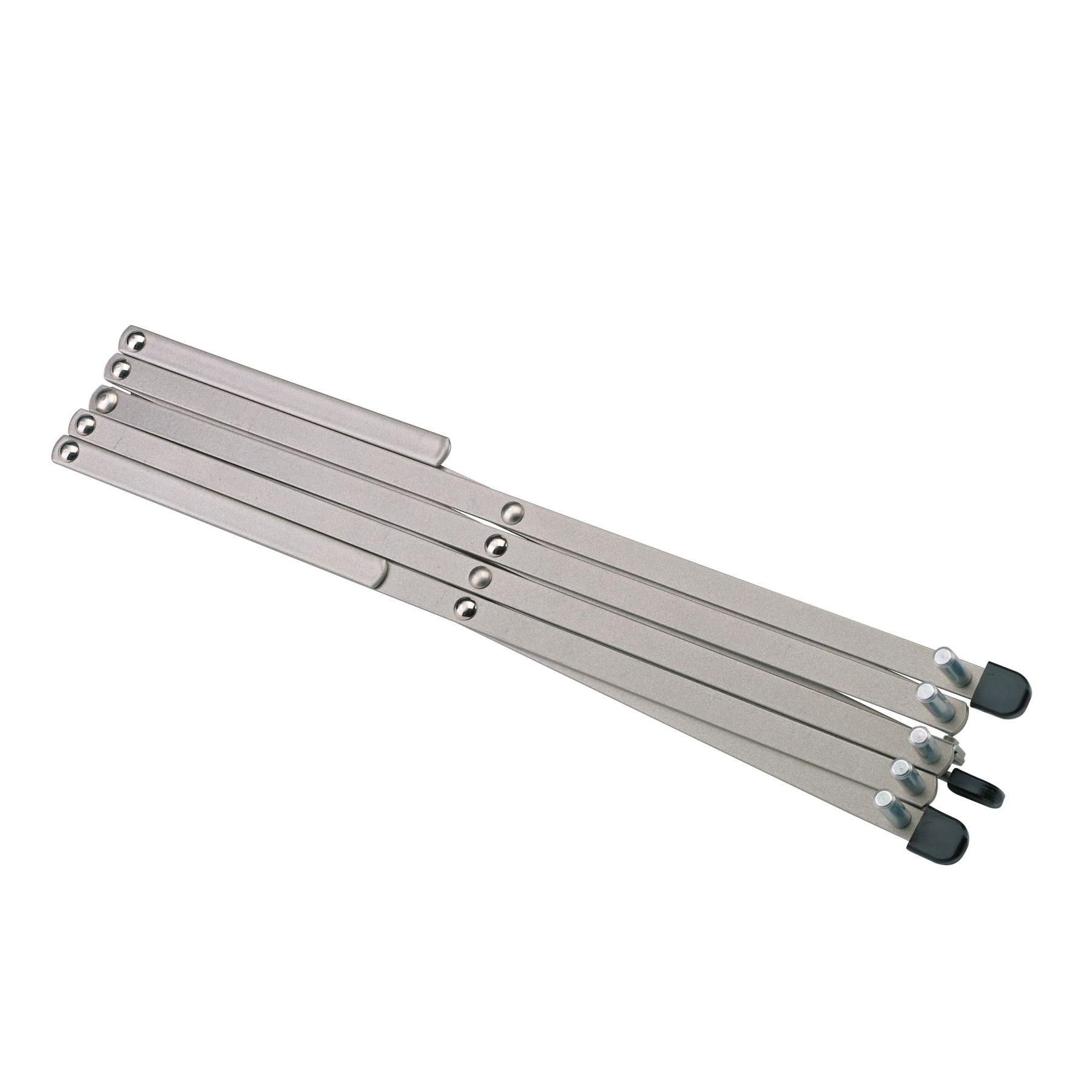 Tischnotenständer  Tischnotenpult, K&M, Mod. Scherenpult 124, silber1.jpg