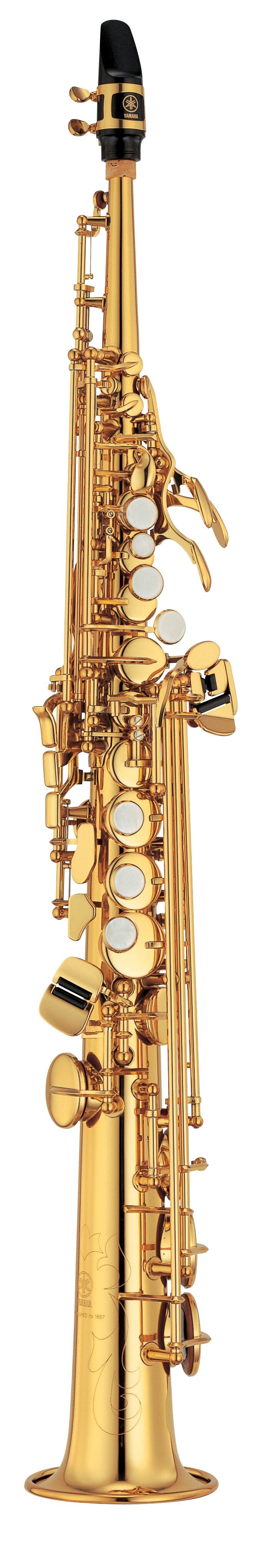 Sopran-Saxophon in Bb, YAMAHA, Mittelklasse  YSS-475 II.jpg