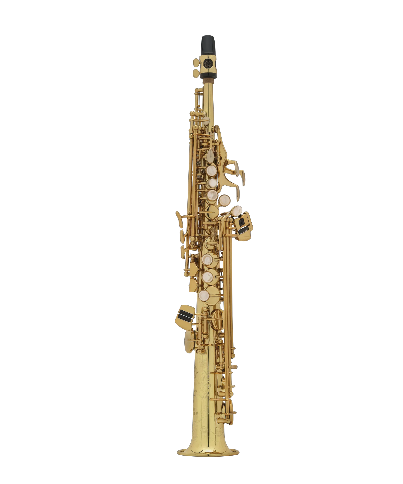 Sopranino-Saxophon in Eb, SELMER, Super Action 80 Serie II, versilbert, lackiert