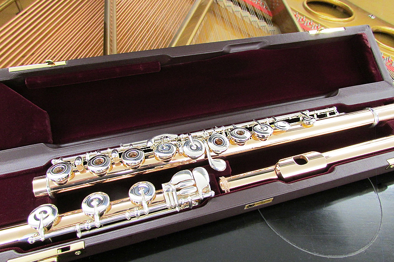 Querflöte in C Gold|Goldflöte